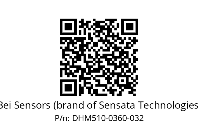  DHM5_10//RG55//00360//G3A020// Bei Sensors (brand of Sensata Technologies) DHM510-0360-032