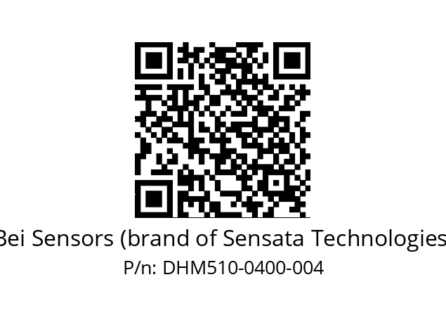  DHM5_10//RG57//00400//G3R020// Bei Sensors (brand of Sensata Technologies) DHM510-0400-004