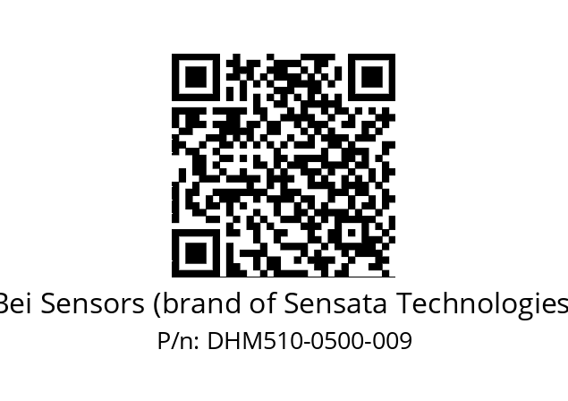  DHM5_10//RP52//00500//G2R// Bei Sensors (brand of Sensata Technologies) DHM510-0500-009