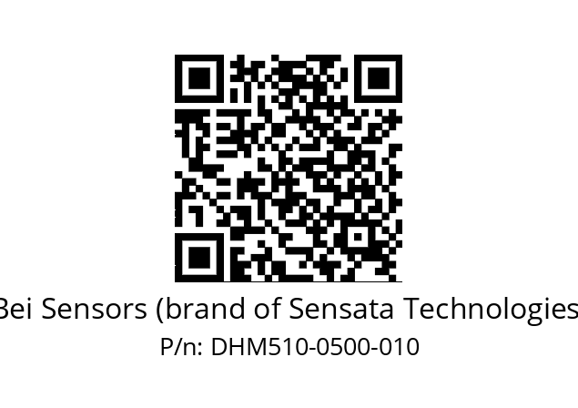  DHM5_10//RG51//00500//G1R//---- Bei Sensors (brand of Sensata Technologies) DHM510-0500-010