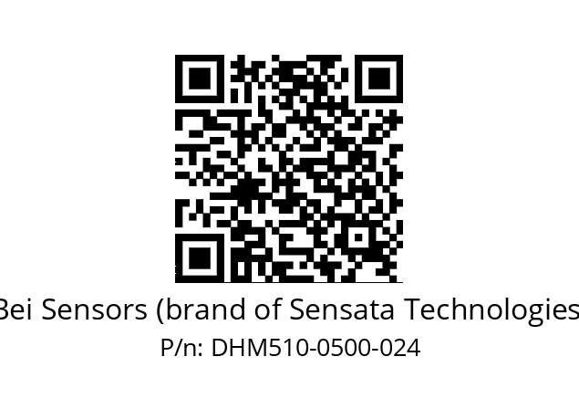  DHM5_10//RG57//00500//G3R020// Bei Sensors (brand of Sensata Technologies) DHM510-0500-024