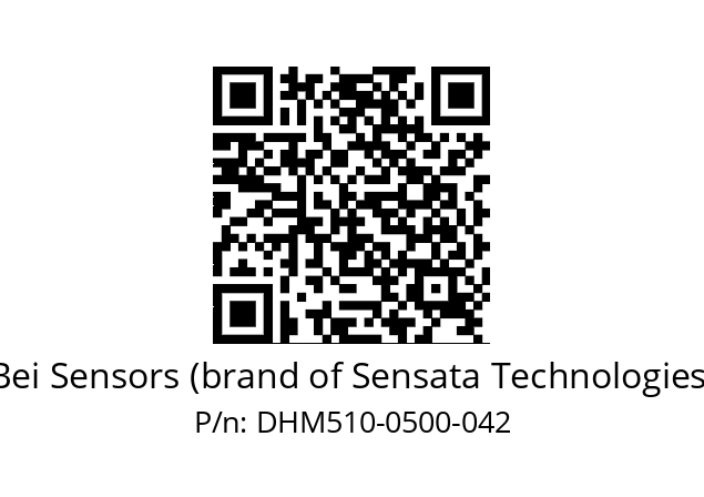  DHM5_10//RG57//00500//G3A020// Bei Sensors (brand of Sensata Technologies) DHM510-0500-042