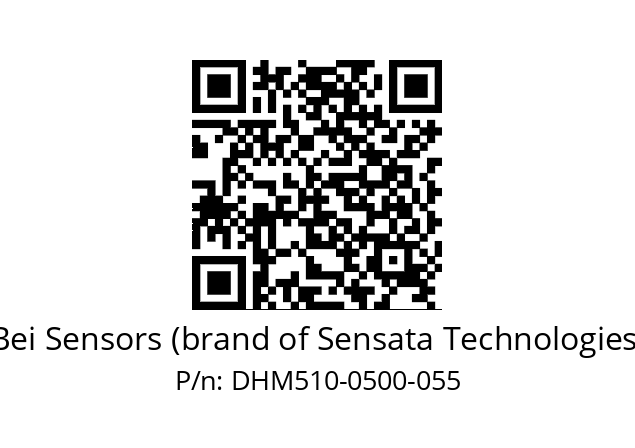  DHM5_10//RG51//00500//G1R//--49-- Bei Sensors (brand of Sensata Technologies) DHM510-0500-055