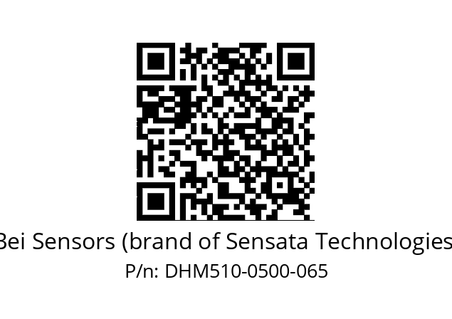  DHM5_10//2G29//00500//G6A// Bei Sensors (brand of Sensata Technologies) DHM510-0500-065