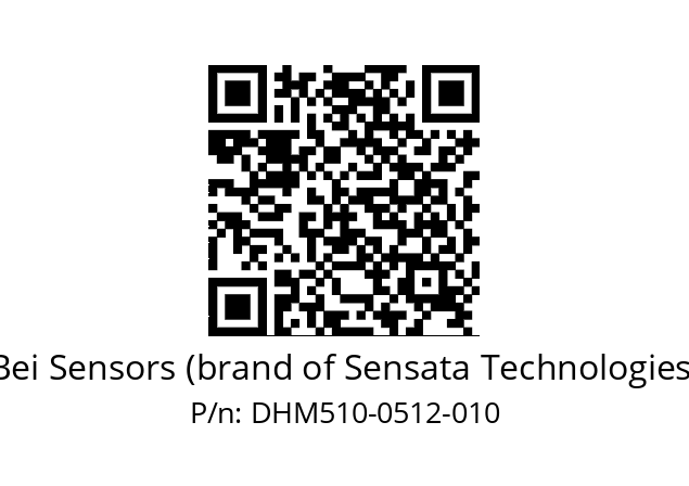  DHM5_10//RG59//00512//G8R//--03-- Bei Sensors (brand of Sensata Technologies) DHM510-0512-010