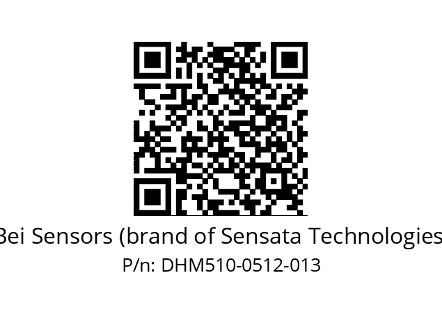  DHM5_10//RG57//00512//G6R// Bei Sensors (brand of Sensata Technologies) DHM510-0512-013