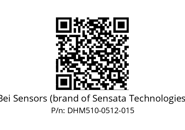  DHM5_10//RG59//00512//G3A020// Bei Sensors (brand of Sensata Technologies) DHM510-0512-015