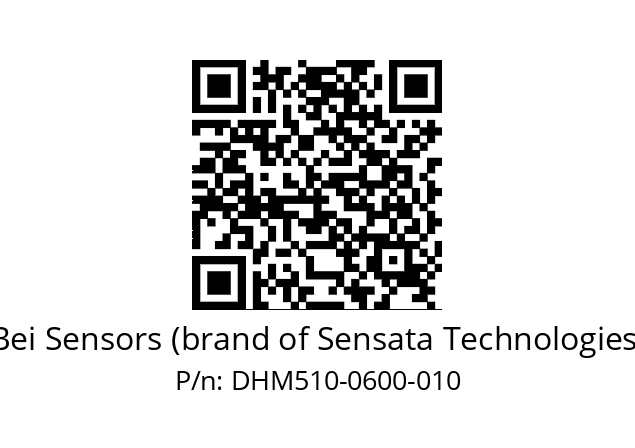  DHM5_10//RG59//00600//G3A020// Bei Sensors (brand of Sensata Technologies) DHM510-0600-010