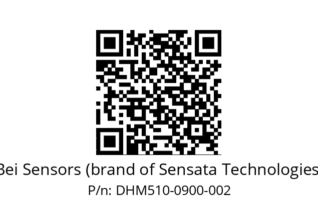  DHM5_10//RG5U//00900//G4R// Bei Sensors (brand of Sensata Technologies) DHM510-0900-002