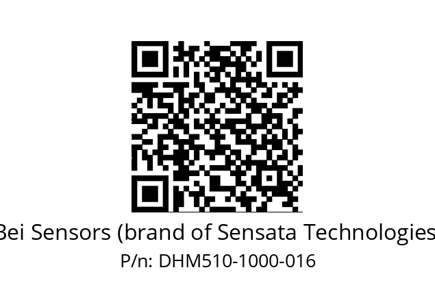  DHM5_10//RG59//01000//G6R//--03-- Bei Sensors (brand of Sensata Technologies) DHM510-1000-016