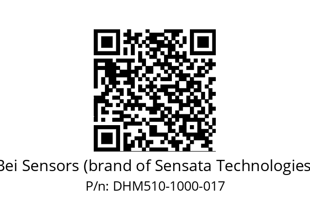  DHM5_10//RG59//01000//G3R100// Bei Sensors (brand of Sensata Technologies) DHM510-1000-017