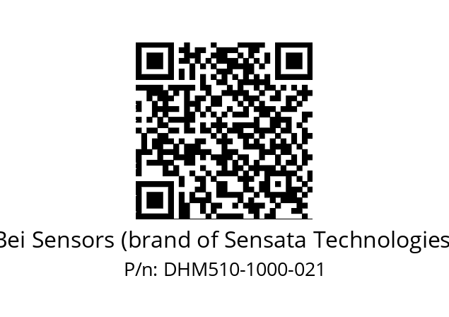  DHM5_10//RG5N//01000//G3R020// Bei Sensors (brand of Sensata Technologies) DHM510-1000-021