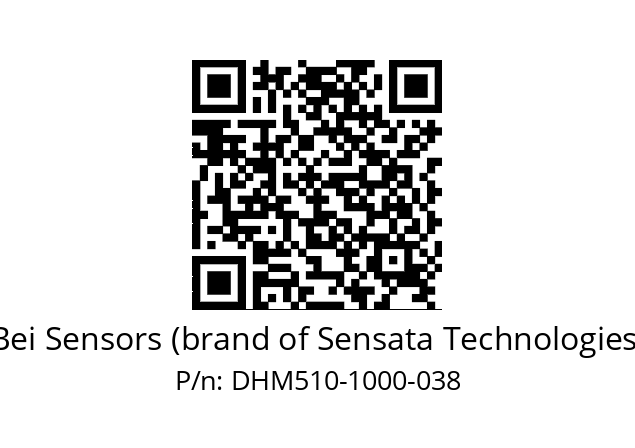  DHM5_10//RG51//01000//G2R// Bei Sensors (brand of Sensata Technologies) DHM510-1000-038