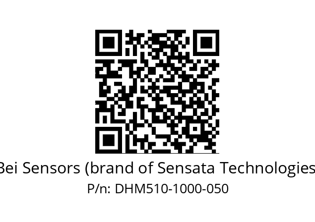  DHM5_10//2G29//01000//G5R// Bei Sensors (brand of Sensata Technologies) DHM510-1000-050