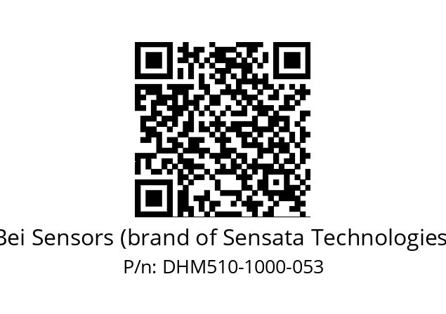  DHM5_10//RG59//01000//G5A// Bei Sensors (brand of Sensata Technologies) DHM510-1000-053