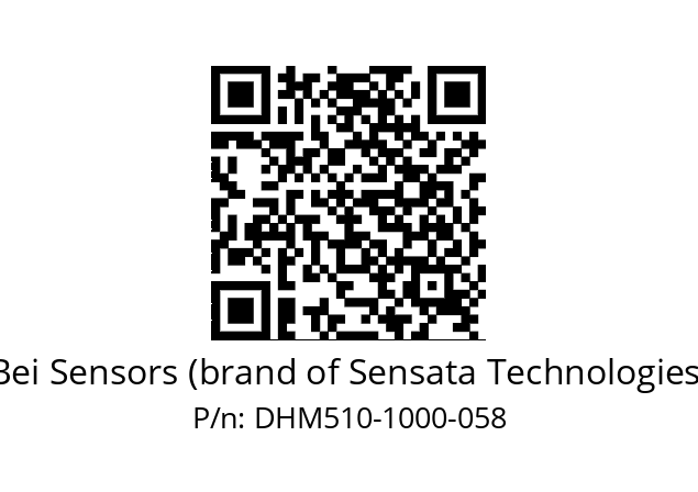  DHM5_10//RG29//01000//G3R020// Bei Sensors (brand of Sensata Technologies) DHM510-1000-058