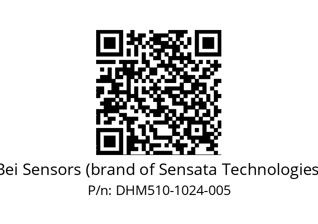  DHM5_10//5GT9//01024//G3R150// Bei Sensors (brand of Sensata Technologies) DHM510-1024-005