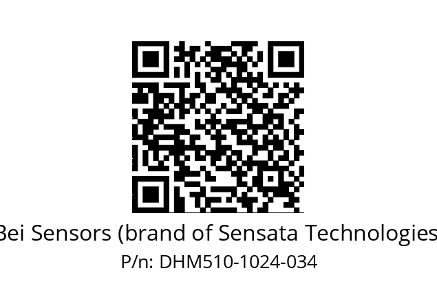  DHM5_10//2G29//01024//G3A020// Bei Sensors (brand of Sensata Technologies) DHM510-1024-034