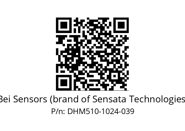  DHM5_10//RP59//01024//G8R// Bei Sensors (brand of Sensata Technologies) DHM510-1024-039