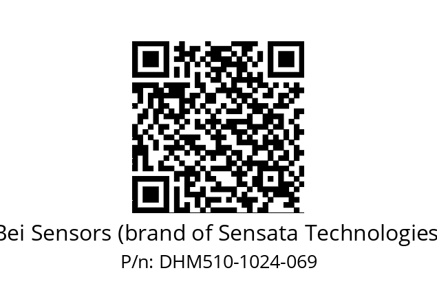  DHM5_10//RG59//01024//G3A020//--49-- Bei Sensors (brand of Sensata Technologies) DHM510-1024-069