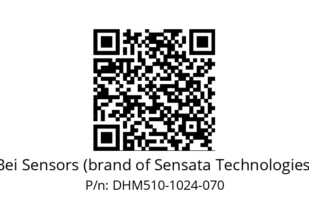  DHM5_10//RG28//01024//G5R// Bei Sensors (brand of Sensata Technologies) DHM510-1024-070