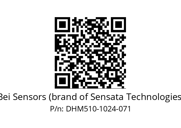  DHM5_10//RG59//01024//GPR020// Bei Sensors (brand of Sensata Technologies) DHM510-1024-071