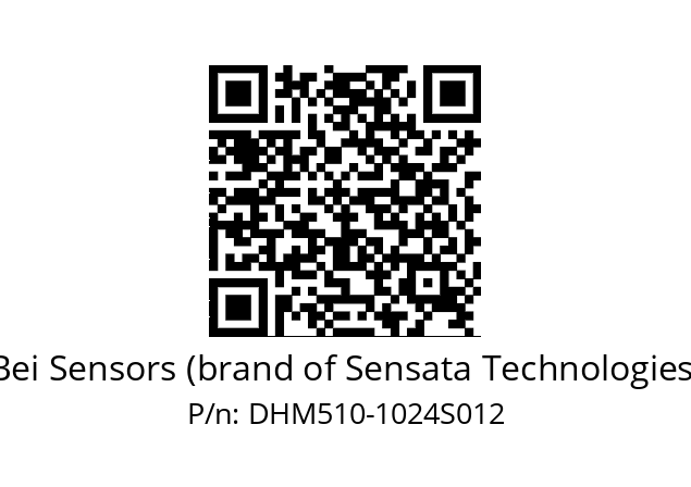   Bei Sensors (brand of Sensata Technologies) DHM510-1024S012