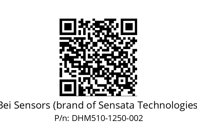  DHM5_10//RG51//01250//G1R// Bei Sensors (brand of Sensata Technologies) DHM510-1250-002