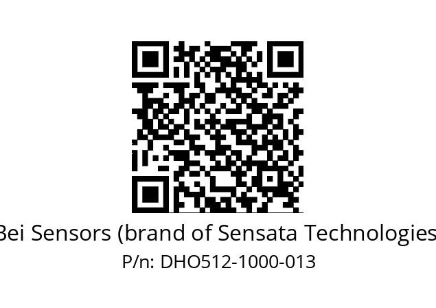  DHO5_12//RG29//01000//G5R//D0DD-- Bei Sensors (brand of Sensata Technologies) DHO512-1000-013