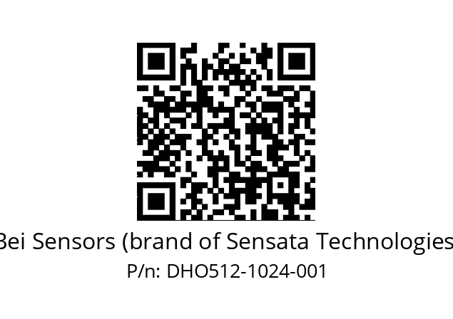  DHO5_12//5GT9//01024//G6R//D0---- Bei Sensors (brand of Sensata Technologies) DHO512-1024-001