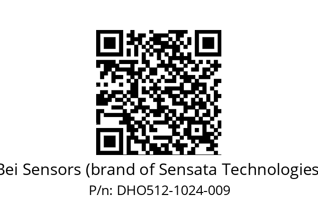  DHO5_12//RG59//01024//G6R//D0---- Bei Sensors (brand of Sensata Technologies) DHO512-1024-009