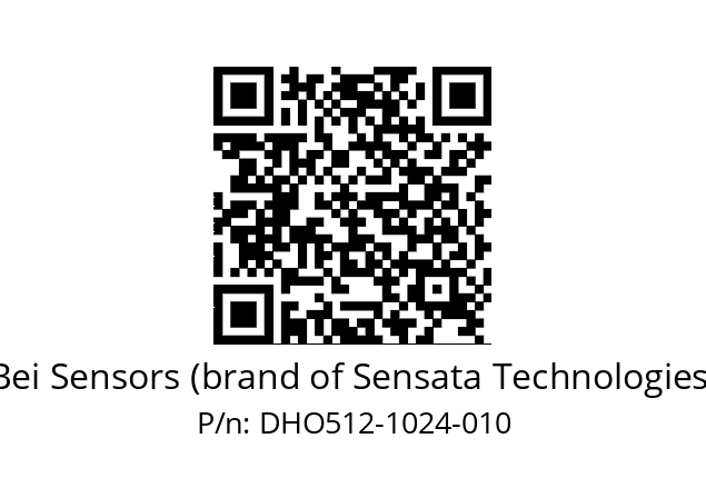  DHO5_12//2G28//01024//G6R//D0DD-- Bei Sensors (brand of Sensata Technologies) DHO512-1024-010