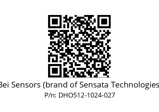  DHO5_12//RG59//01024//GPR020//D0DD-- Bei Sensors (brand of Sensata Technologies) DHO512-1024-027