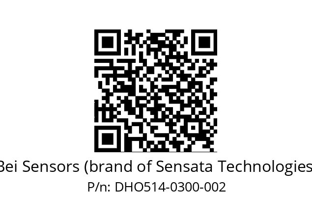  DHO5_14//RG59//00300//G3R020// Bei Sensors (brand of Sensata Technologies) DHO514-0300-002