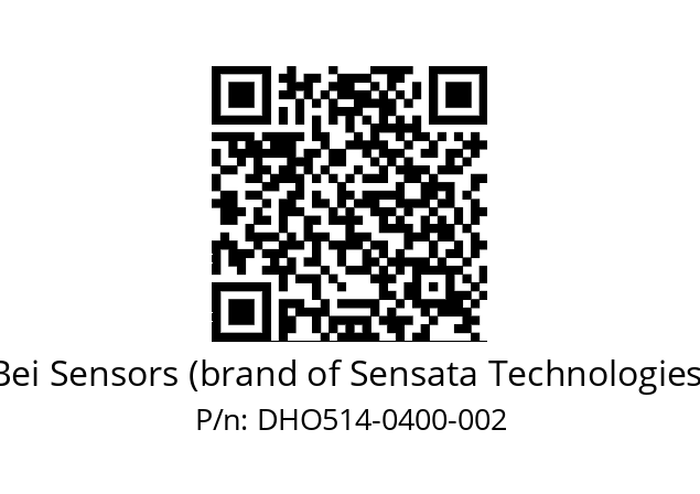  DHO5_14//RG59//00400//G3R020// Bei Sensors (brand of Sensata Technologies) DHO514-0400-002