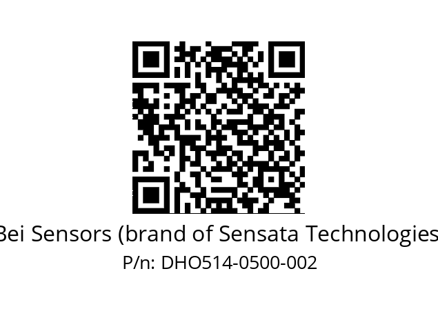  DHO5_14//RG59//00500//G6R// Bei Sensors (brand of Sensata Technologies) DHO514-0500-002