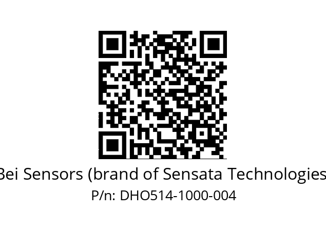  DHO5_14//2G29//01000//G3R020// Bei Sensors (brand of Sensata Technologies) DHO514-1000-004