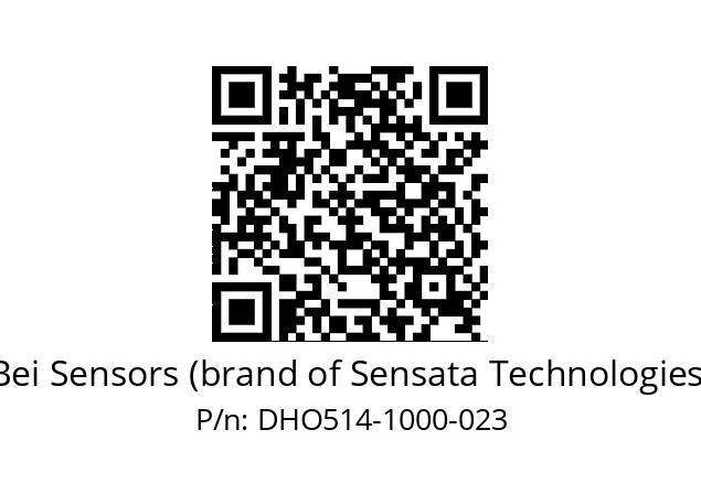  DHO5_14//RG59//01000//GPR020//--DD-- Bei Sensors (brand of Sensata Technologies) DHO514-1000-023