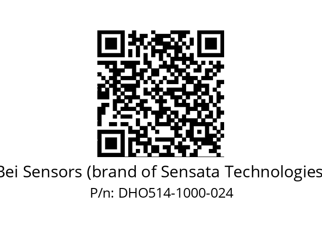  DHO5_14//5GT2//01000//G2R//--DD-- Bei Sensors (brand of Sensata Technologies) DHO514-1000-024