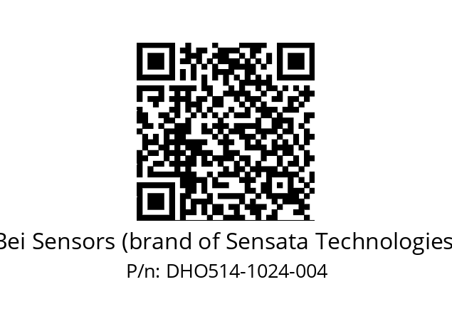  DHO5_14//RG59//01024//G3R020//--DS-- Bei Sensors (brand of Sensata Technologies) DHO514-1024-004