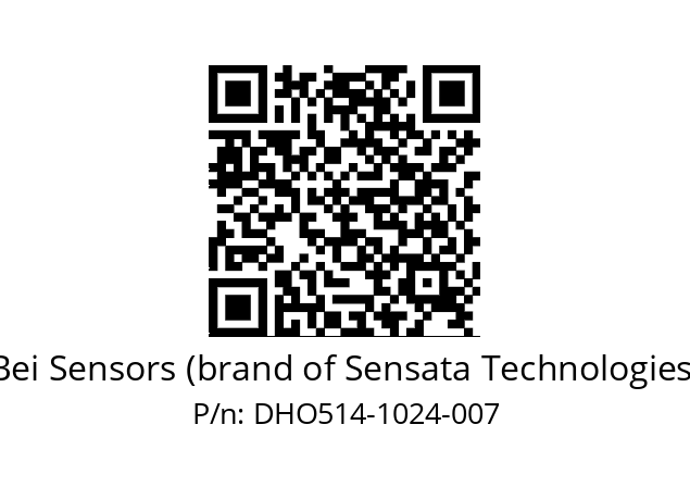  DHO5_14//2G29//01024//G3R020//--DD Bei Sensors (brand of Sensata Technologies) DHO514-1024-007