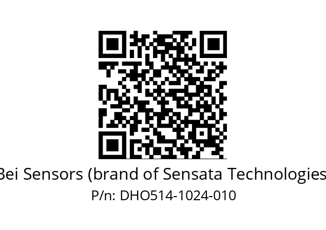  DHO5_14//2WTN//01024//G3R020//--DD-- Bei Sensors (brand of Sensata Technologies) DHO514-1024-010