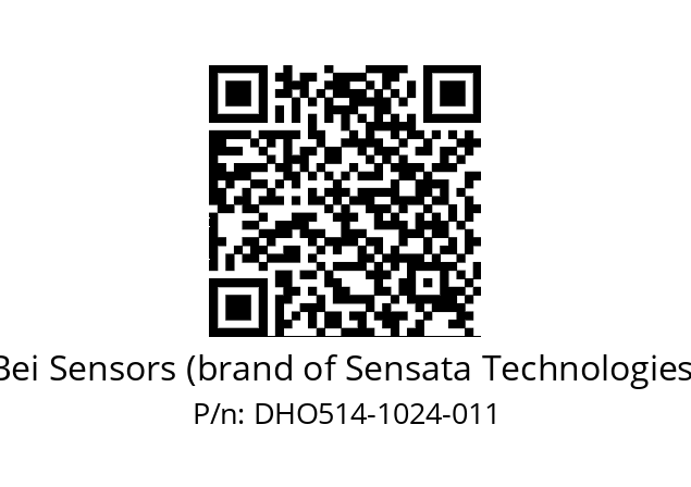  DHO5_14//2G29//01024//G6R// Bei Sensors (brand of Sensata Technologies) DHO514-1024-011