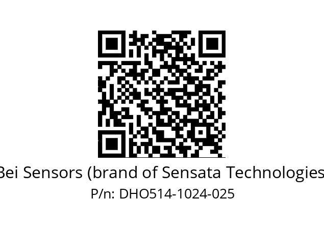  DHO5_14//2G29//01024//G6R//--DD-- Bei Sensors (brand of Sensata Technologies) DHO514-1024-025