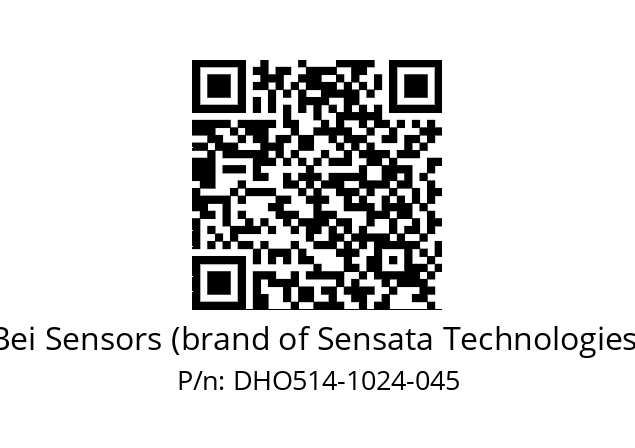  DHO5_14//RG59//01024//G3R120//--DS-- Bei Sensors (brand of Sensata Technologies) DHO514-1024-045