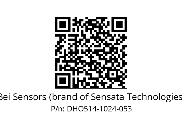  DHO5_14//RG29//01024//G3R030// Bei Sensors (brand of Sensata Technologies) DHO514-1024-053