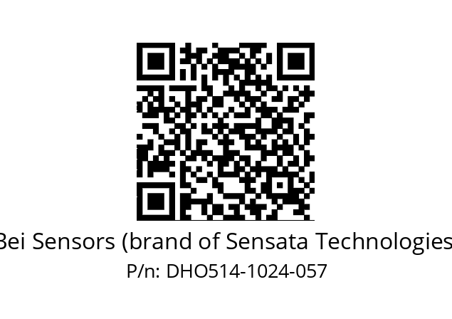  DHO5_14//RP29//01024//G3R020// Bei Sensors (brand of Sensata Technologies) DHO514-1024-057