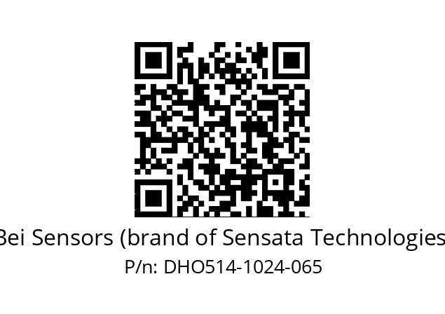  DHO5_14//RG59//01024//G3R100// Bei Sensors (brand of Sensata Technologies) DHO514-1024-065