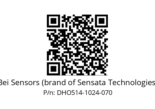  DHO5_14//RG59//01024//GHR// Bei Sensors (brand of Sensata Technologies) DHO514-1024-070