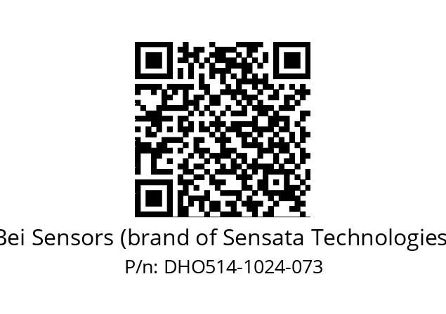  DHO5_14//5GT9//01024//G3R050//--DD-- Bei Sensors (brand of Sensata Technologies) DHO514-1024-073